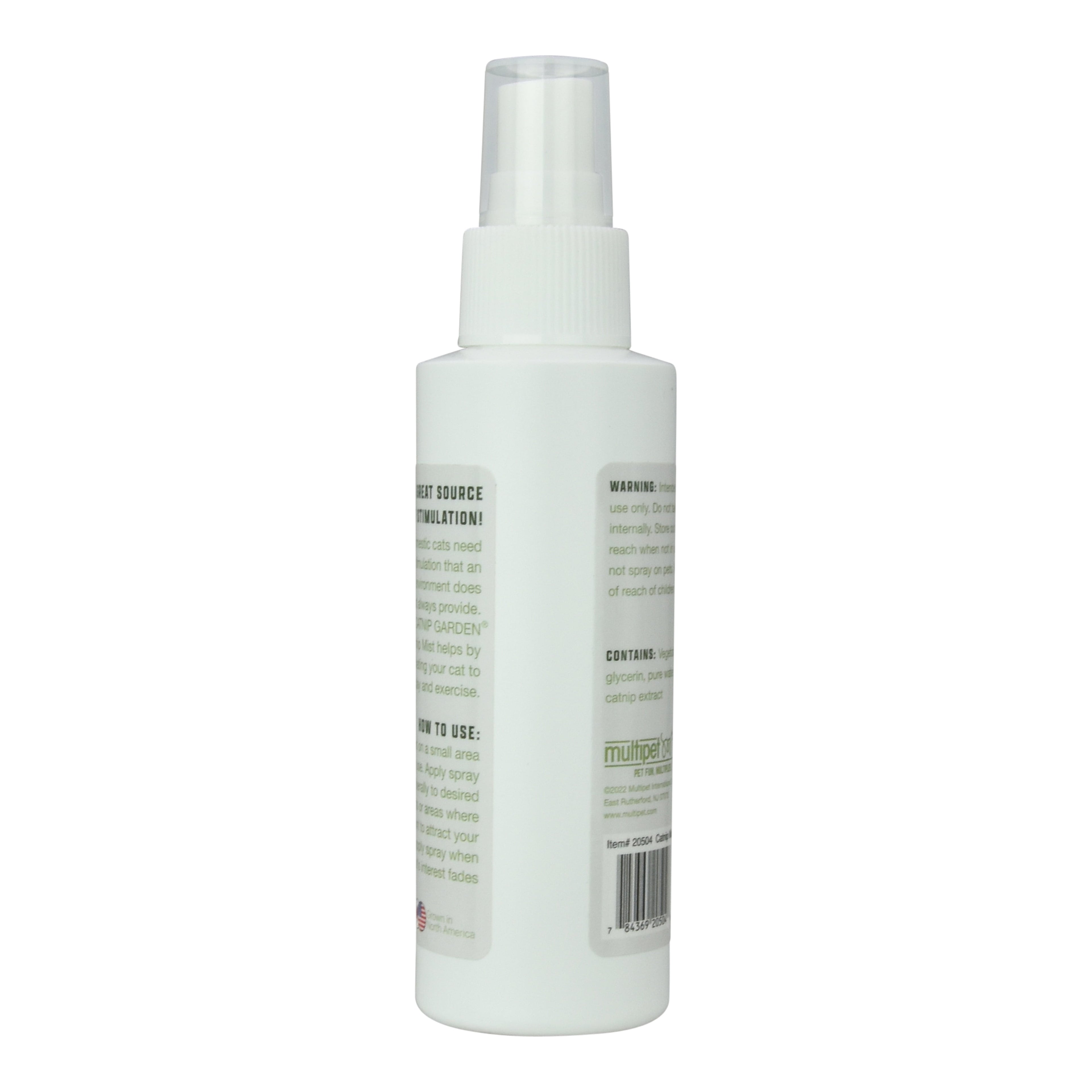 Multipet Catnip Garden Mist, Catnip Spray, Cat Toy, 4 Oz Spray Bottle