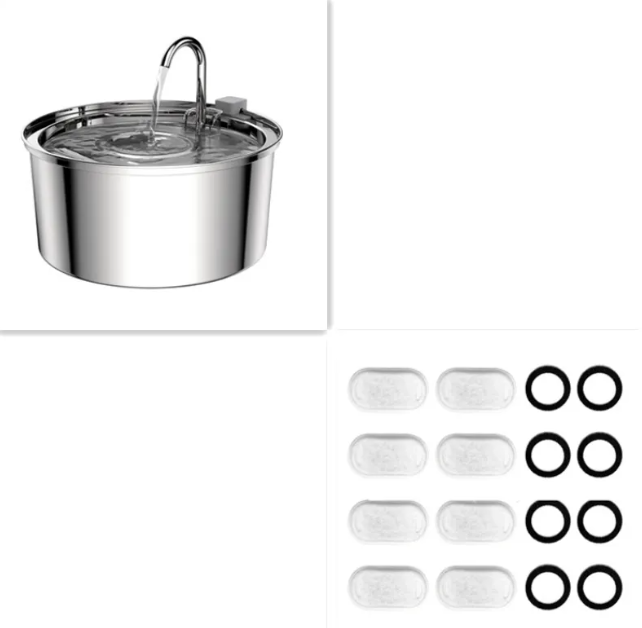 Stainless Steel Pet Hydration Station