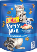 Purina  Cat Treats, Party Mix Beachside Crunch - 30 Oz. Pouch