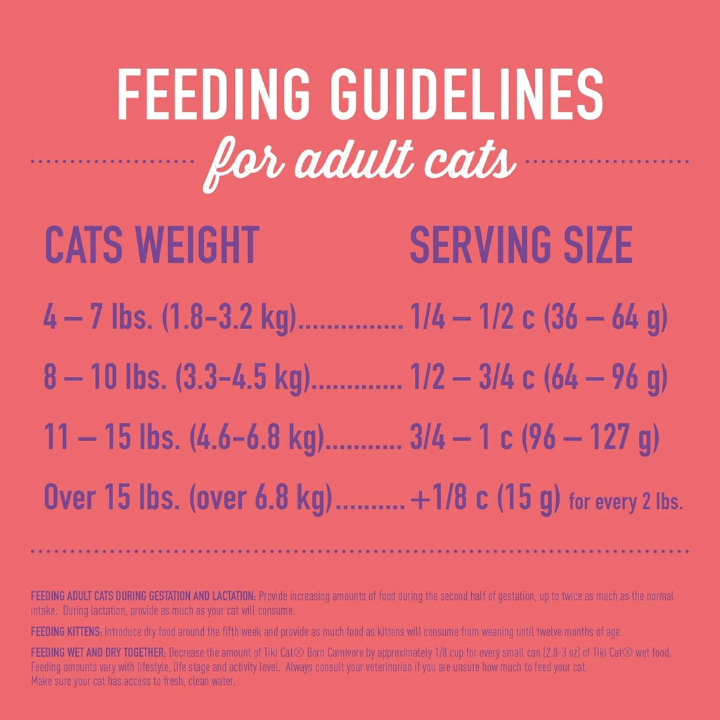 Cat Born Carnivore High Protein Dry Cat Food, Chicken Herring & Salmon Meal