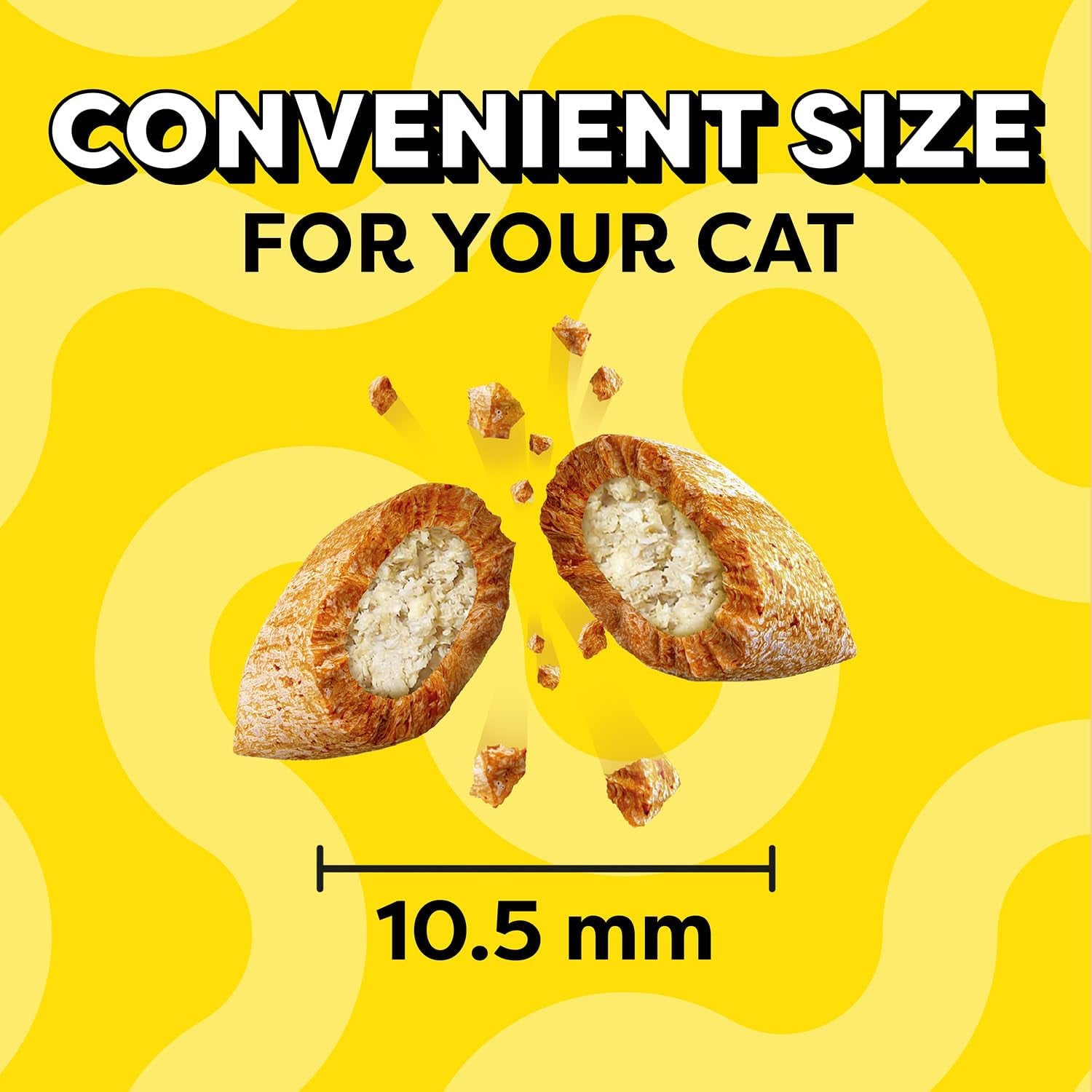 Cat Treats Classic Crunchy and Soft Cat Treats Variety Pack, 6.3 Oz. Pouches (Pack of 6)