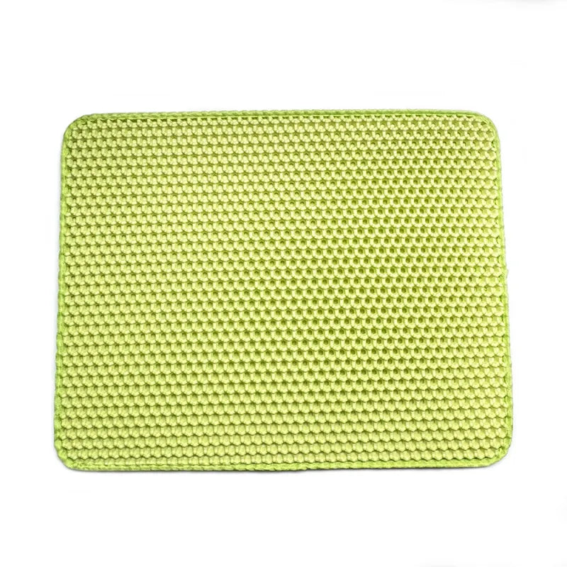 Dual-Layer Cat Litter Guard Mat