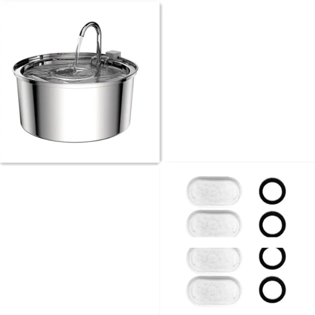 Stainless Steel Pet Hydration Station