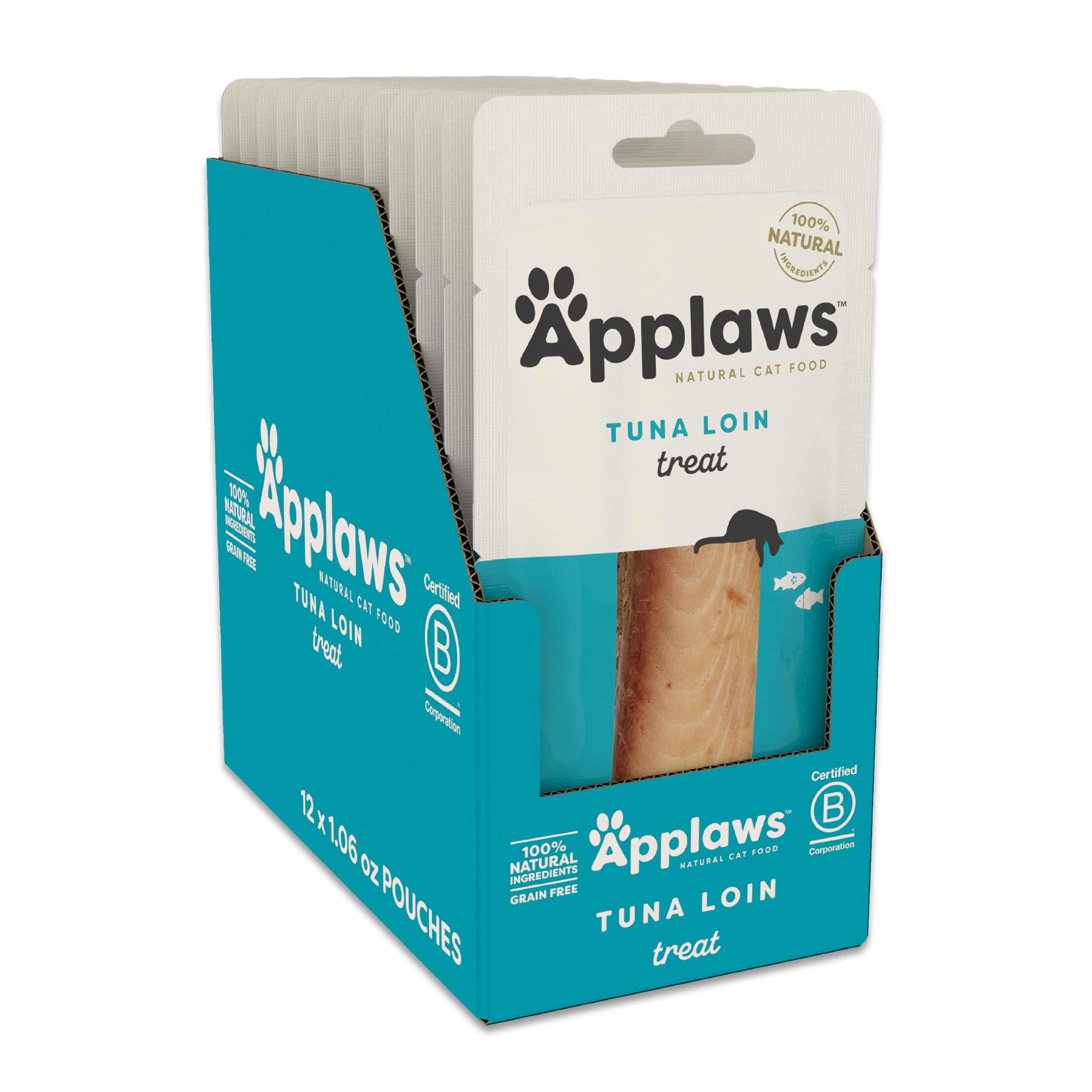 Applaws Whole Tuna Loin Cat Treats - Grain-Free & Natural
