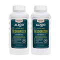 ALZOO Plant-Based Litter Freshener Vanilla Scent 26.6 Oz Twin Pack