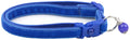 Soft Royal Blue Velvet Cat Collar