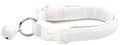 Soft White Velvet Cat Collar