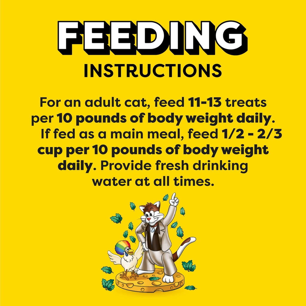Cat Treats, Classic Crunchy and Soft Cat Treats, Catnip Fever Flavor, Catnip Treats, 30 Oz. Tub