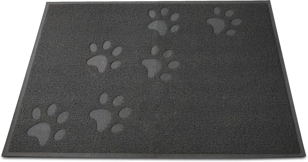 Andalus Small Cat Litter Mat, Pack of 1 - Waterproof, Non-Slip & Easy to Clean Cat Litter Box Mat for Extra Efficient Pet Litter-Trapping, Grey (15.75” X 11.75”)