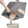 Cat Litter Mat - 30"X24" Honeycomb Double Layer, Urine Waterproof, and Easy to Clean