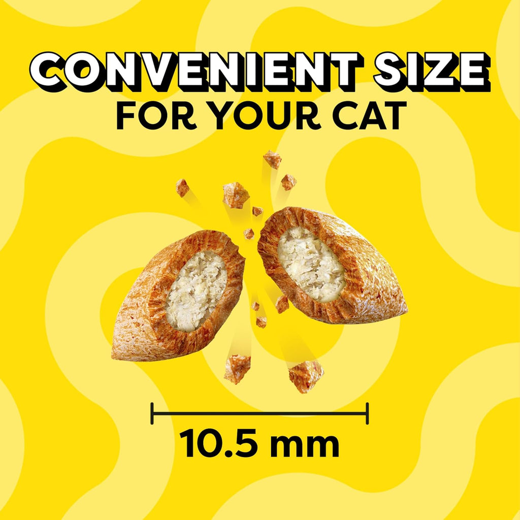 Cat Treats, Classic Crunchy and Soft Cat Treats, Catnip Fever Flavor, Catnip Treats, 30 Oz. Tub