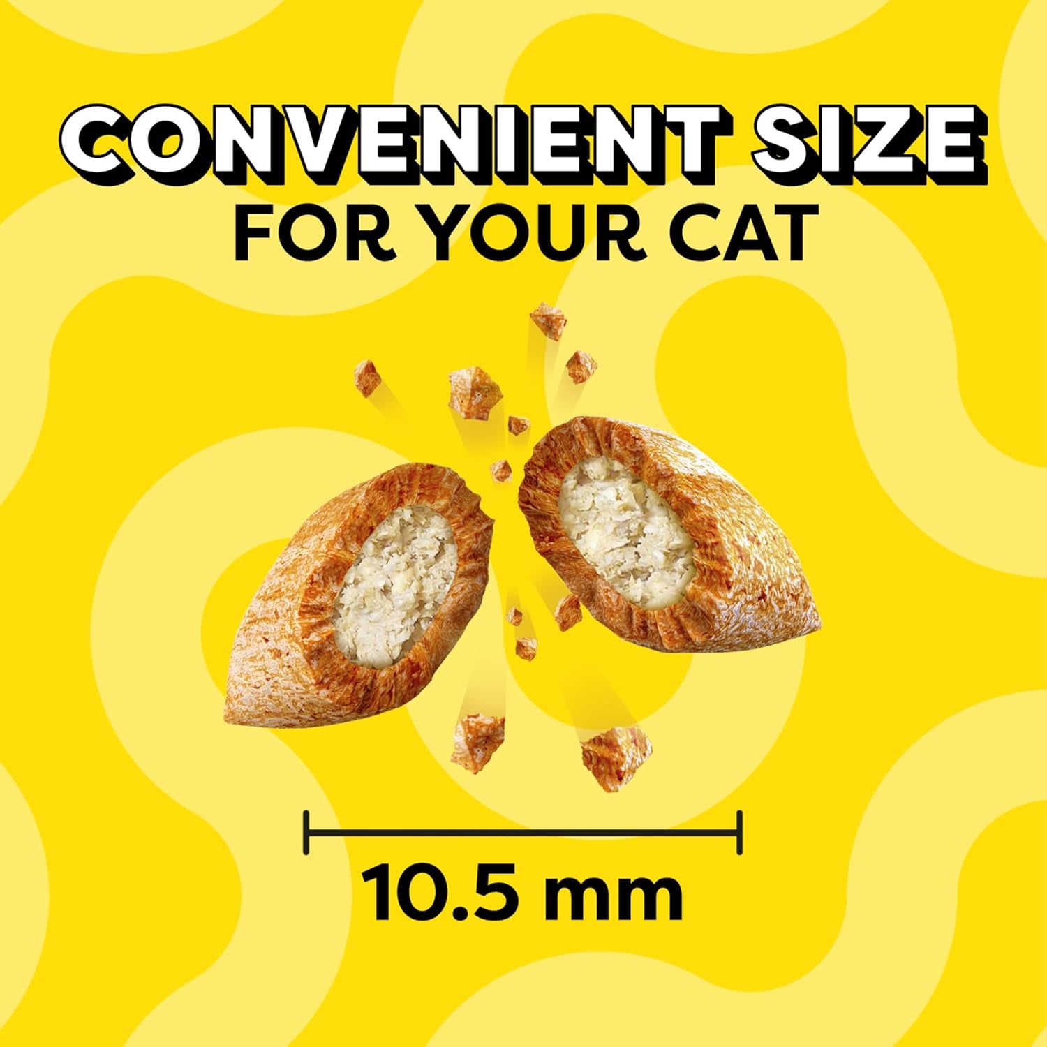 Cat Treats, Classic Crunchy and Soft Cat Treats, Catnip Fever Flavor, Catnip Treats, 30 Oz. Tub