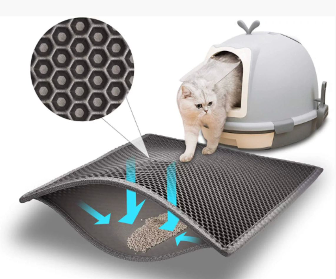 Chic Kitty Litter Catcher