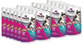 Freestyle Cat & Kitten Wet Cat Food - Sardine & Beef in Broth, Grain-Free, High Protein Soft Food Topper Treat, 2.8Oz Pouches (Pack of 24)