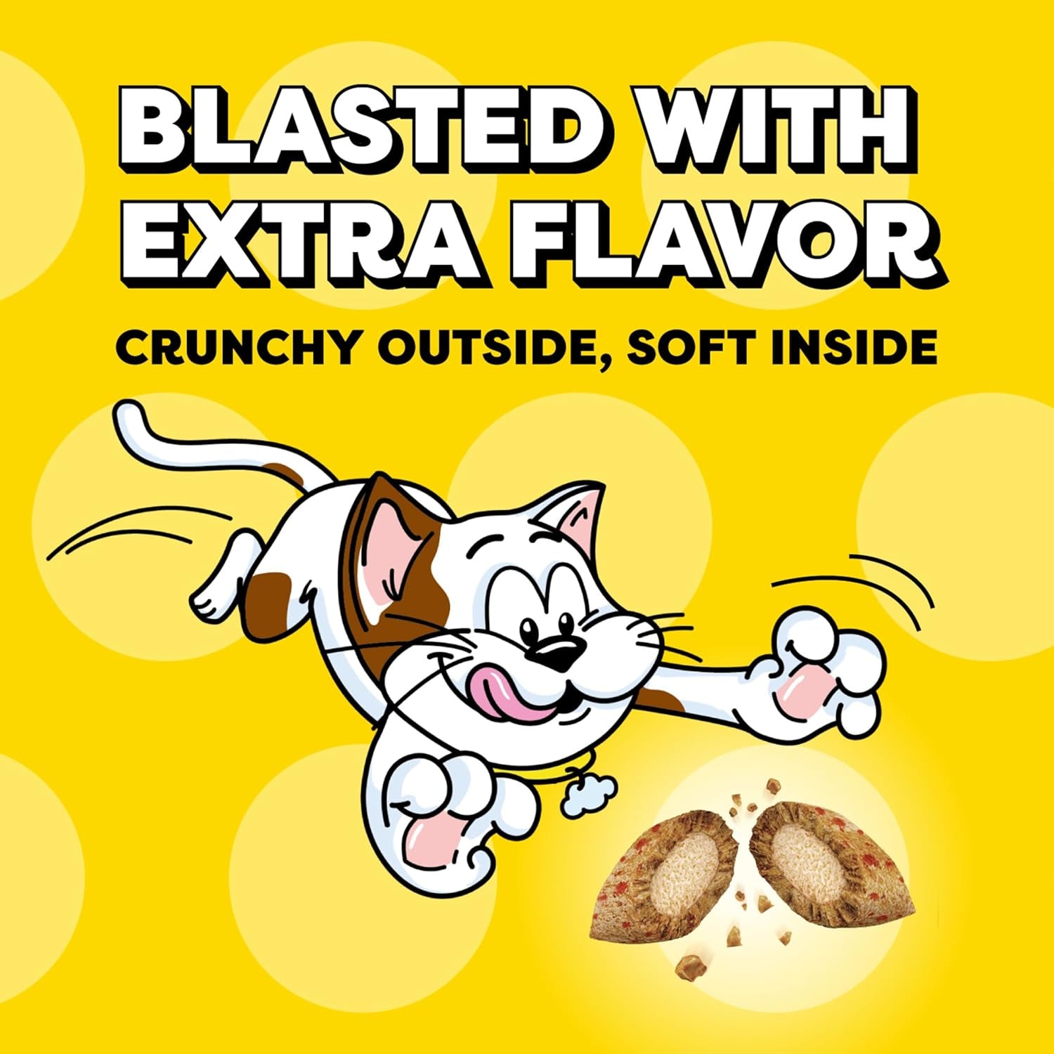 Wacky Blasts Cat Treats, Cluckin’ Bacon Flavor, 16 Oz. Pouch